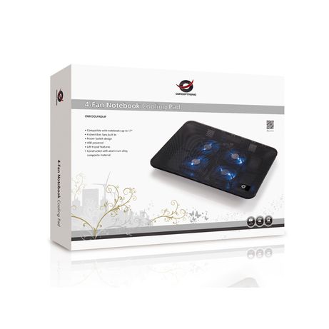 REFRIGERADOR PORTATIL 17" CONCEPTRONIC CNBCOOLPADL4F - Imagen 5 de 6 REFRIGERADOR PORTATIL 17" CONCEPTRONIC CNBCOOLPADL4F - Imagen 5 de 6