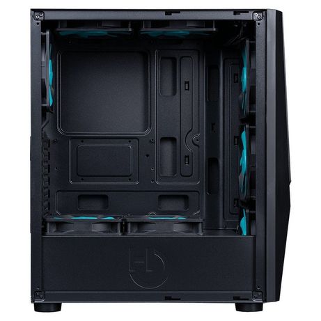 CAJA SEMITORRE HIDITEC V20 NEGRA S/F VENTANA CRISTAL TEMPLADO USB3.0 ARGB - Imagen 6 de 6 CAJA SEMITORRE HIDITEC V20 NEGRA S/F VENTANA CRISTAL TEMPLADO USB3.0 ARGB - Imagen 6 de 6