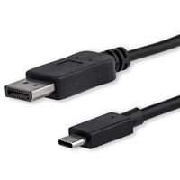 Miniatura 1 de CABLE STARTECH USB-C A DISPLAYPORT 4K 60HZ NEGRO 1.8M