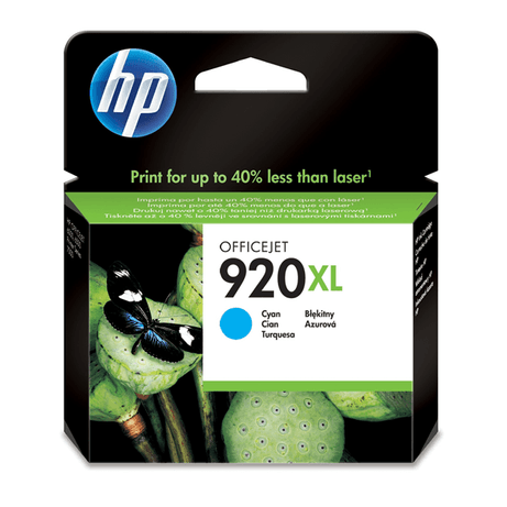 CARTUCHO HP CYAN 920XL CD972AE - Imagen 1 de 1 CARTUCHO HP CYAN 920XL CD972AE - Imagen 1 de 1