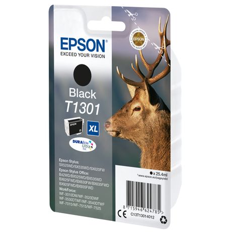 CARTUCHO EPSON NEGRO T1301 C13T13014012 - Imagen 3 de 3 CARTUCHO EPSON NEGRO T1301 C13T13014012 - Imagen 3 de 3