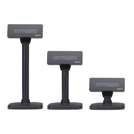 PANTALLA TPV 7" VISOR APPROX VFD01 USB NEGRO - Imagen 4 de 4 PANTALLA TPV 7" VISOR APPROX VFD01 USB NEGRO - Imagen 4 de 4