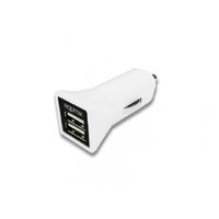 Miniatura 2 de CARGADOR COCHE APPROX 2 USB 3.1A APPUSBCAR31W BLANCO