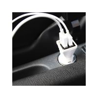 Miniatura 6 de CARGADOR COCHE APPROX 2 USB 3.1A APPUSBCAR31W BLANCO