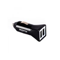 Miniatura 2 de CARGADOR COCHE APPROX 2 USB 2.4A APPUSBCAR21B NEGRO