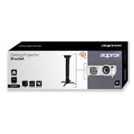 SOPORTE TECHO PROYECTOR APPROX APPSV01 10KG - Imagen 3 de 3 SOPORTE TECHO PROYECTOR APPROX APPSV01 10KG - Imagen 3 de 3