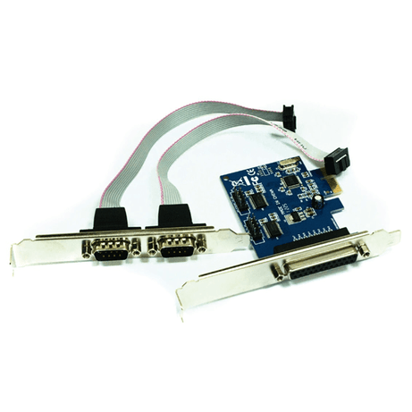 TARJETA PCI EXPRESS 2 PUERTOS SERIE + 1 PARALELO APPROX APPPCIE1P2S - Imagen 1 de 2 TARJETA PCI EXPRESS 2 PUERTOS SERIE + 1 PARALELO APPROX APPPCIE1P2S - Imagen 1 de 2