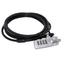 Miniatura 1 de CABLE SEGURIDAD APPROX NOTEBOOK BLOQUEO NUMERICO 4 DIGITOS