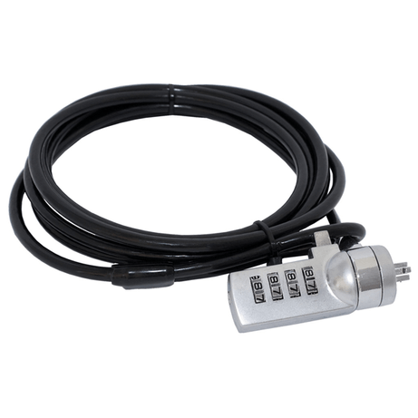 CABLE SEGURIDAD APPROX NOTEBOOK BLOQUEO NUMERICO 4 DIGITOS - Imagen 1 de 2 CABLE SEGURIDAD APPROX NOTEBOOK BLOQUEO NUMERICO 4 DIGITOS - Imagen 1 de 2