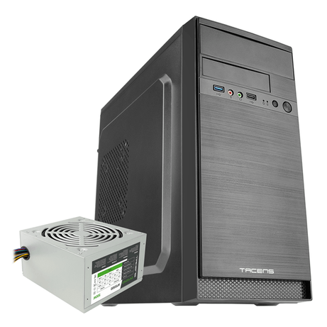 CAJA MICROATX TACENS ANIMA AC4500 NEGRA FTE 500W - Imagen 1 de 7 CAJA MICROATX TACENS ANIMA AC4500 NEGRA FTE 500W - Imagen 1 de 7
