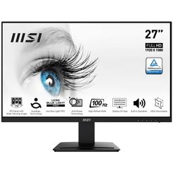 MONITOR MSI MP273A PRO 27" IPS FHD/ 1920 x 1080/ 100HZ/ 1MS/ HDMI/ VGA/ DP/ ALTAVOCES MONITOR MSI MP273A PRO 27" IPS FHD/ 1920 x 1080/ 100HZ/ 1MS/ HDMI/ VGA/ DP/ ALTAVOCES