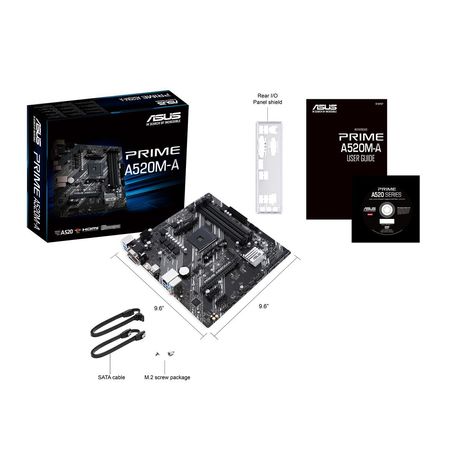 Asus AMD PRIME A520M-A II/CSM Socket AM4 - Imagen 8 de 9 Asus AMD PRIME A520M-A II/CSM Socket AM4 - Imagen 8 de 9