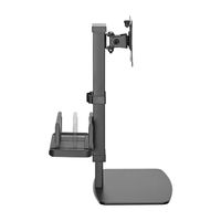 Miniatura 4 de AISENS Soporte De Mesa Eco Giratorio E Inclinable Para Monitor/tv Y Mini Pc 8kg De 17-32, Negro