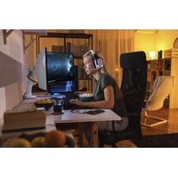 Miniatura 5 de HX Desk Monitor Arm+HD Pivot White