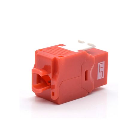 WP Keystone Cat. 6a UTP RJ45/Hembra Rojo - Imagen 3 de 4 WP Keystone Cat. 6a UTP RJ45/Hembra Rojo - Imagen 3 de 4