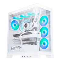 Miniatura 1 de Caja ABYSM  Danube Sava H500 White RGB Transparente, Blanco