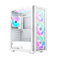Miniatura 1 de Caja MONTECH  X3 GLASS RGB Blanco