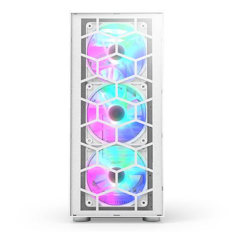 Caja MONTECH X3 GLASS RGB Blanco - Imagen 3 de 9 Caja MONTECH X3 GLASS RGB Blanco - Imagen 3 de 9