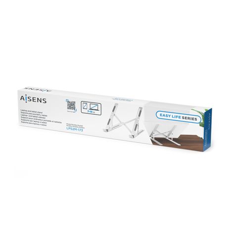 AISENS Soporte de Sobremesa Ajustable para Portatil / Tablet, Plata - Imagen 5 de 7 AISENS Soporte de Sobremesa Ajustable para Portatil / Tablet, Plata - Imagen 5 de 7