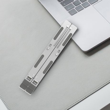 AISENS Soporte de Sobremesa Ajustable para Portatil / Tablet, Plata - Imagen 7 de 7 AISENS Soporte de Sobremesa Ajustable para Portatil / Tablet, Plata - Imagen 7 de 7