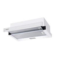 Miniatura 1 de CAMPANA TELESCOPICA CATA TFB-5160 WH ANCHO 60 CM BLANCA