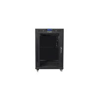 Miniatura 3 de ARMARIO LANBERG RACK 19" 15U 600X600 FLAT PACK NEGRO PUERTA CRISTAL CON LCD