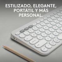 Miniatura 3 de Pebble Keys 2 K380s TONAL WHITE ES