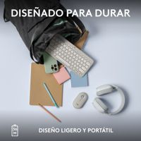 Miniatura 11 de Pebble Keys 2 K380s TONAL WHITE ES
