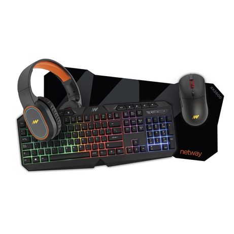 KIT NETWAY GAMING XKS600 AURICULARES BT+RATON+TECLADO+ALFOM XL combo - Imagen 1 de 1 KIT NETWAY GAMING XKS600 AURICULARES BT+RATON+TECLADO+ALFOM XL combo - Imagen 1 de 1