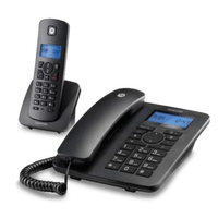 Miniatura 1 de MOTOROLA C4201 Telefono Combo Fijo + DECT Negro