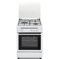 Miniatura 1 de COCINA DE GAS VITROKITCHEN CB5530BN 3 ZONAS COCCION BLANCA GN