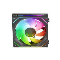 Miniatura 1 de VENTILADOR INTERNO ARG DINAMICO MARS GAMING MF-LINKFINITY BLACK MODULARES PWM 120mm 360º VENTILADOR Y MARCO ILUMINADO ARGB