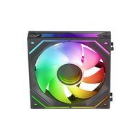 Miniatura 2 de VENTILADOR INTERNO ARG DINAMICO MARS GAMING MF-LINKFINITY BLACK MODULARES PWM 120mm 360º VENTILADOR Y MARCO ILUMINADO ARGB