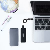 Miniatura 8 de CAJA SSD TOOQ M.2 TQE-2280B USB3.1 GEN2 NVME PCIE NEGRA