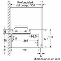 Miniatura 8 de CAMPANA TELESCOPICA BALAY 3BT264MX ANCHO 60 CM INOX