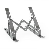 Miniatura 2 de AISENS Soporte de Sobremesa Ajustable para Portatil / Tablet, Gris