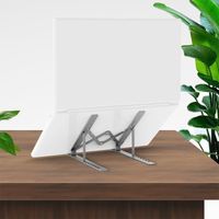 Miniatura 6 de AISENS Soporte de Sobremesa Ajustable para Portatil / Tablet, Gris