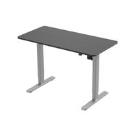 Miniatura 4 de MESA ELECTRICA ERGONOMICA ALTURA REGULABLE  TABLERO NEGRO 120X60  COLOR ESTRUCTURA GRIS CONTROL TACTIL ALTURA DESDE 68CM-118CM
