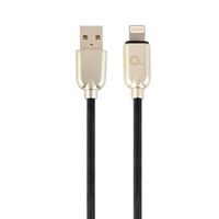 Miniatura 2 de CABLE DE DATOS Y CARGA GEMBIRD 8 PINES DE CAUCHO PREMIUM, 2M, NEGRO