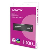 Miniatura 13 de ADATA SC610 SSD Externo 1TB USB 3.2 Gen2 Negro