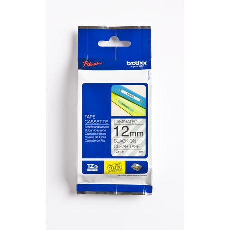 CINTA BROTHER TZE131 8X12MM - Imagen 4 de 9 CINTA BROTHER TZE131 8X12MM - Imagen 4 de 9