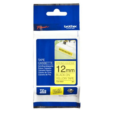 TZE-S631 LAMINATED TAPE 12MM 8M - Imagen 1 de 2 TZE-S631 LAMINATED TAPE 12MM 8M - Imagen 1 de 2