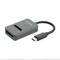 Miniatura 1 de Aisens USB-C Dock M.2 Sata/Nvme-Usb3.1 Gen2 Gris