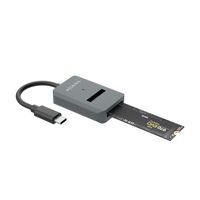 Miniatura 3 de Aisens USB-C Dock M.2 Sata/Nvme-Usb3.1 Gen2 Gris