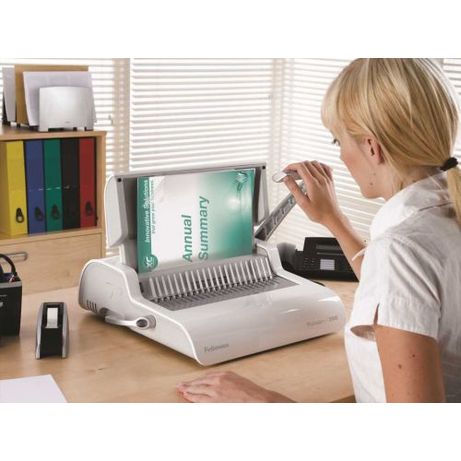 ENCUADERNADORA CANUTILLO PLASTICO PULSAR+ FELLOWES 5627601 - Imagen 4 de 4 ENCUADERNADORA CANUTILLO PLASTICO PULSAR+ FELLOWES 5627601 - Imagen 4 de 4