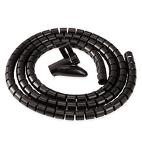 Miniatura 1 de ORGANIZADOR CABLES ZIP 2M NEGRO FELLOWES 99439