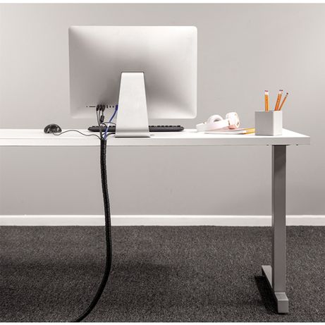 ORGANIZADOR CABLES ZIP 2M NEGRO FELLOWES 99439 - Imagen 6 de 6 ORGANIZADOR CABLES ZIP 2M NEGRO FELLOWES 99439 - Imagen 6 de 6