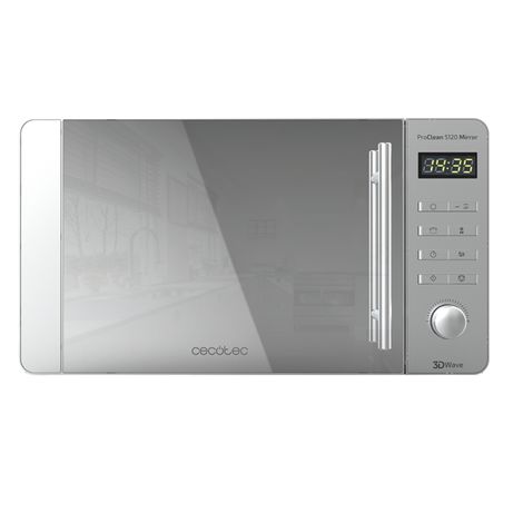 MICROONDAS CECOTEC 20L PROCLEAN 5020 MIRROR - Imagen 3 de 8 MICROONDAS CECOTEC 20L PROCLEAN 5020 MIRROR - Imagen 3 de 8