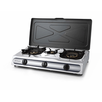 Miniatura 1 de HORNILLO ORBEGOZO FO3510 GAS 3 FUEGOS GB
