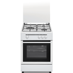 COCINA DE GAS VITROKITCHEN CB5530BB 3 ZONAS COCCION BLANCA GB